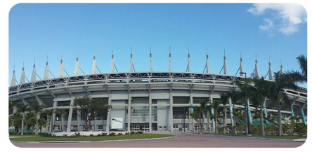 援建巴哈馬15000座體育場項目部分混凝土構(gòu)件開裂脫落、鋼筋銹蝕情況檢測鑒定